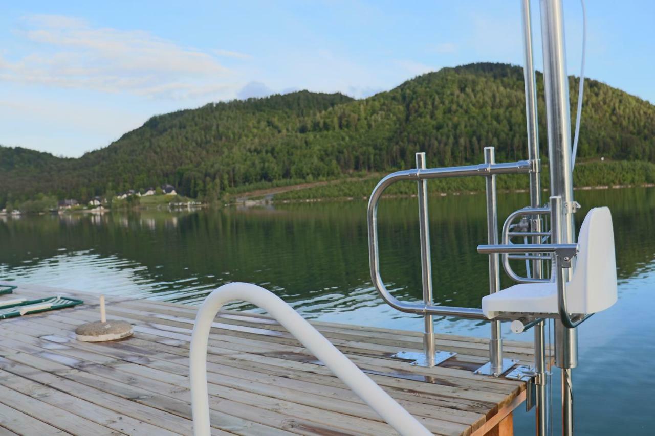 Strandhotel Orchidee Sankt Kanzian am Klopeiner See Bagian luar foto